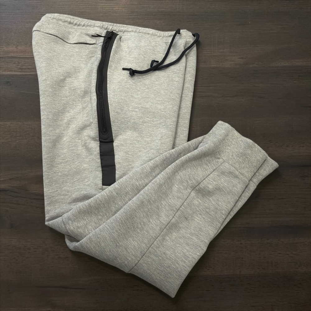 Nike Tech Fleece Jogger Pants Mens Large Grey 545343-065 Tapered Sweatpants
